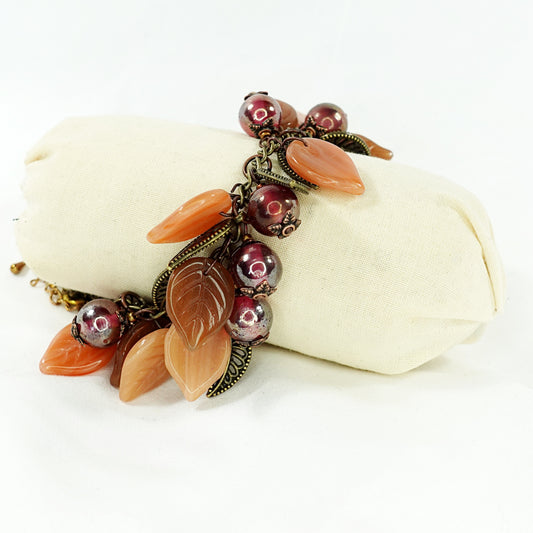 Autumn Berries Cluster Bracelet